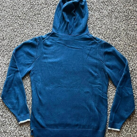 Rodd Gunn Blue Cotton Hoodie with Kangaroo Pouch, Mens Large Pullover - Picture 4 of 7
